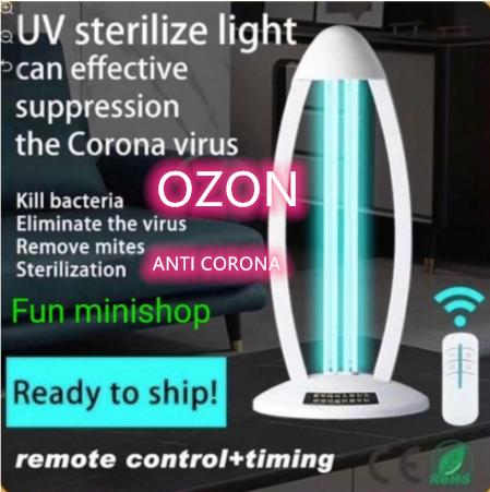 Gambar lampu UV Sterilizer Disinfection UV Light 38w remot timer anti covid - PUTIH38W dari FUN MINISHOP undefined Tokopedia