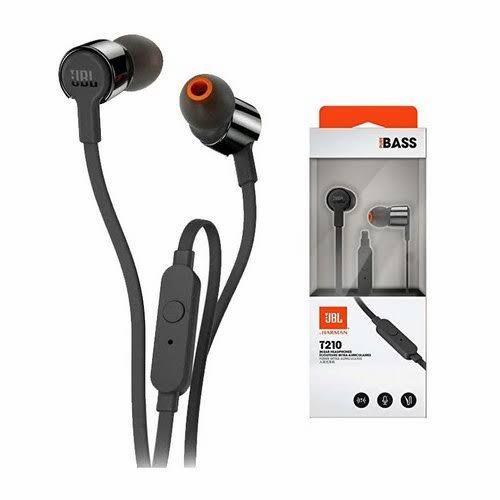 Gambar JBL t290 Earphone Resmi IMS with Mic Original - Hitam dari yudhistira jaya electronic undefined Tokopedia