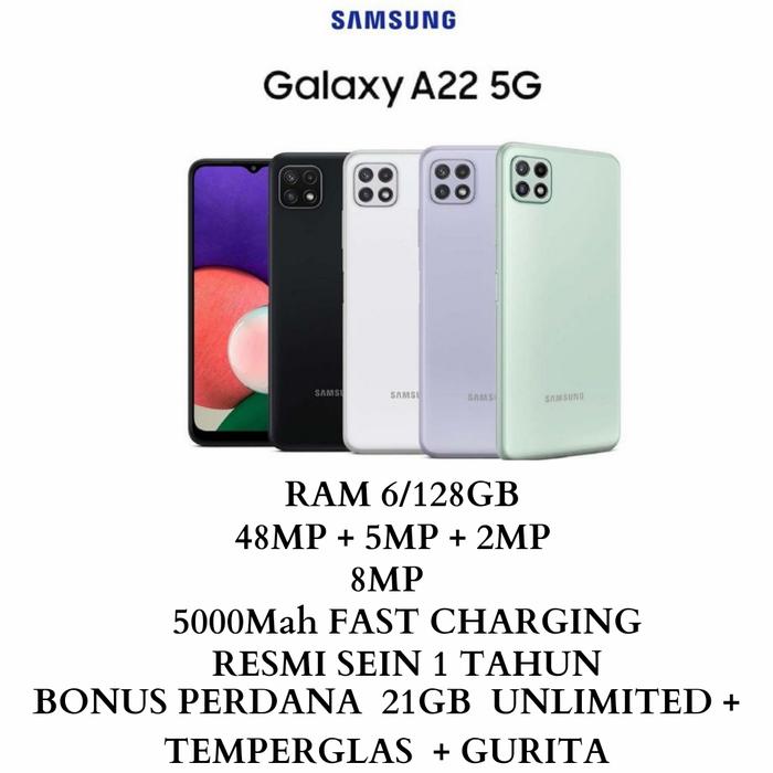 Gambar samsung galaxy a22 5g resmi sein - Hitam dari mh20 store undefined Tokopedia