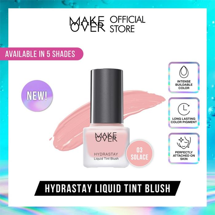 Gambar MAKE OVER Hydrastay Liquid Tint Blush - 02 Gala dari Niahshop undefined 5 Tokopedia