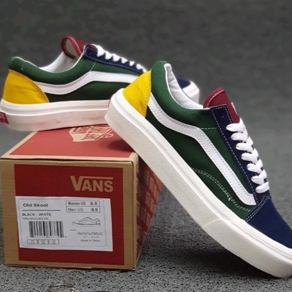 Jual VANS OLD SKOOL VAULT OG RAINBOW GREEN GRADE ORIGINAL 39