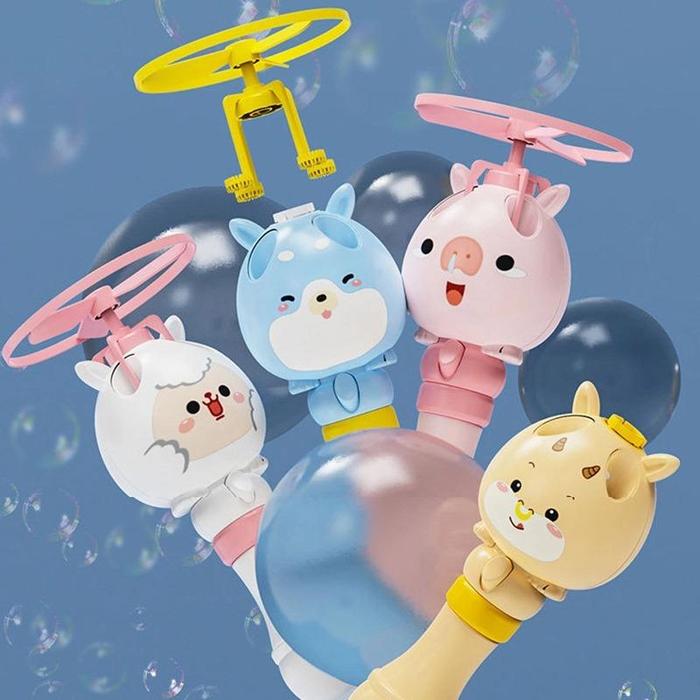 Gambar Mainan Bubble Gun Lontar Terbang - Flying Bubble Toy dari Invinit Fun undefined Tokopedia