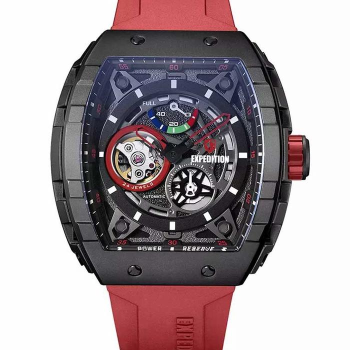 Gambar Expedition Jam Tangan Pria - Red Black - Silicon - 6782 MPRIPBARE dari GxStores undefined Tokopedia