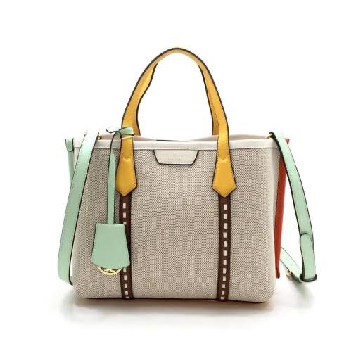 tory burch triple compartment tote