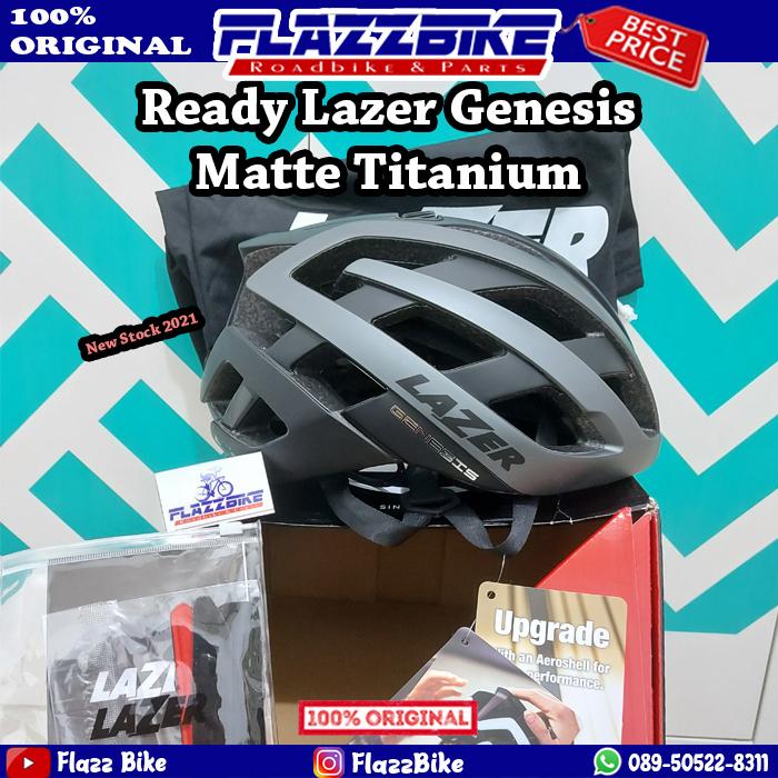 Lazer Genesis Black Matte Titanium Size 