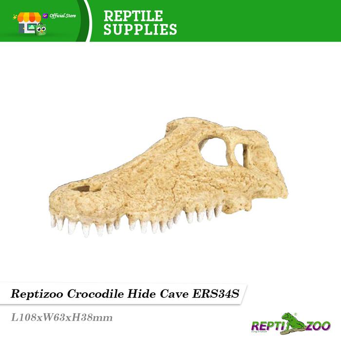 Gambar Reptizoo Crocodile Skull Hide Cave - S dari Reptizoo undefined Tokopedia
