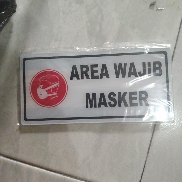 Gambar STICKER PINTU CLOSE OPEN/DORONG TARIK/GESER/NO SMOCKING - wajib masker dari Hangersemesta undefined Tokopedia