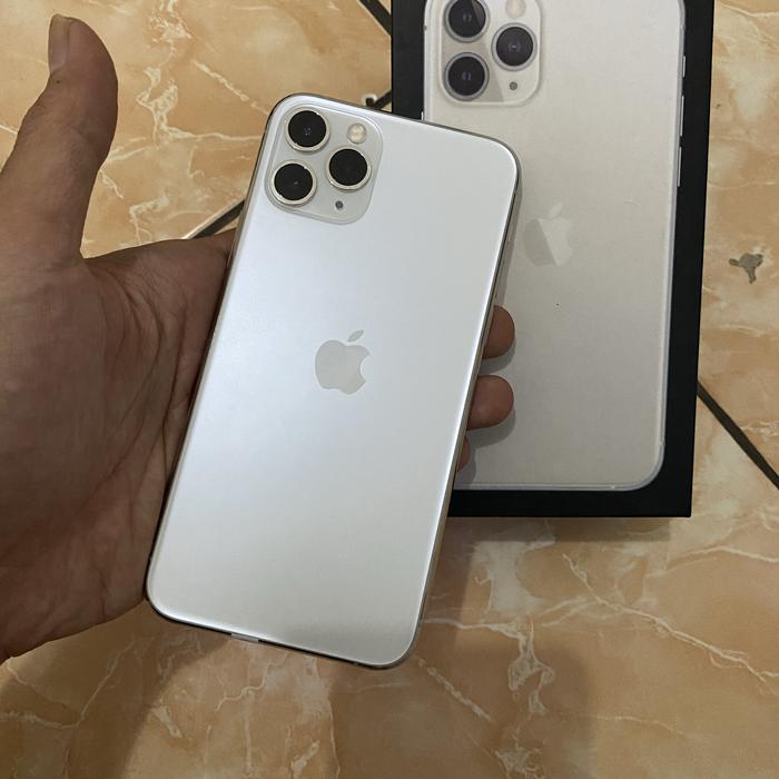 Gambar iPhone 11 Pro 64Gb Ex Inter All Operator All Color Muluss BH 100% Ori - Silver, 64 gb dari Toko sembako1 undefined Tokopedia