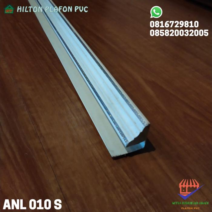 Gambar Lis Sudut Profile Tersedia dalam Berbagai Macam Motif dan Warna Tebaik - ANL 010 S dari Mitra Berdikari Bekasi PVC undefined Tokopedia
