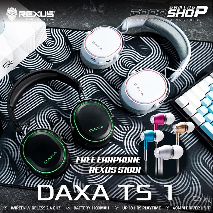 Jual REXUS DAXA TS1 - GAMING HEADSET 