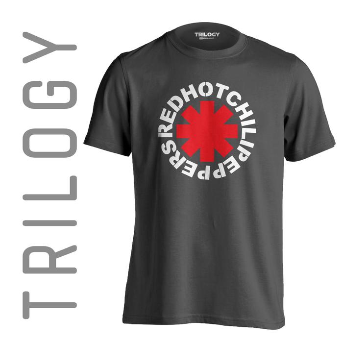 Gambar Kaos Premium Brand TRILOGY Red Hot Chili Peppers Logo T-shirt Tshirt - Abu-abu, S dari TRILOGY WEAR undefined Tokopedia