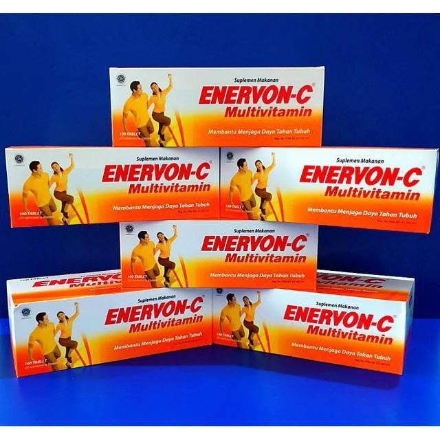 Gambar Enervon C 100 - Box dari Cordelia Farma Medikalindo undefined Tokopedia