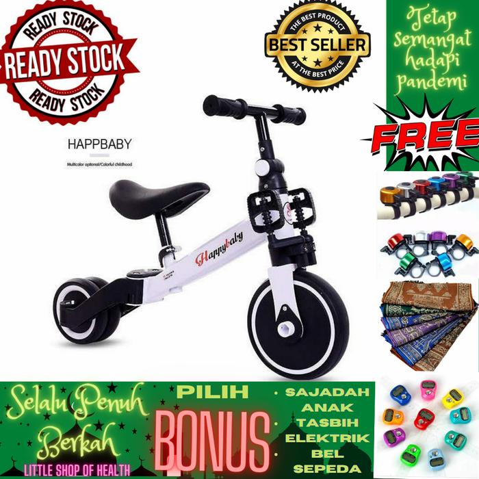 Gambar balance bike 3 in 1 - Sepeda anak 3 in 1- Merah - Putih dari Little Shop of Health undefined Tokopedia