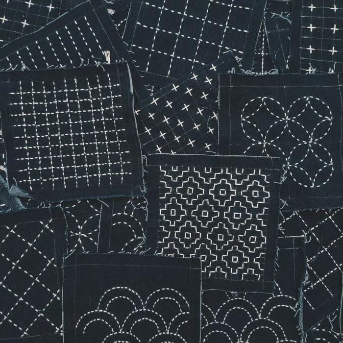 Gambar Sashiko Denim Patchwork by Siashiko - Denim 4pcs dari Siashiko undefined Tokopedia