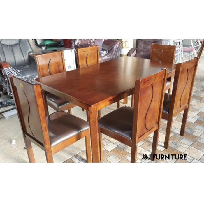 Furnitureiloilo Dining Table Sets With Bench Rectangular Seater