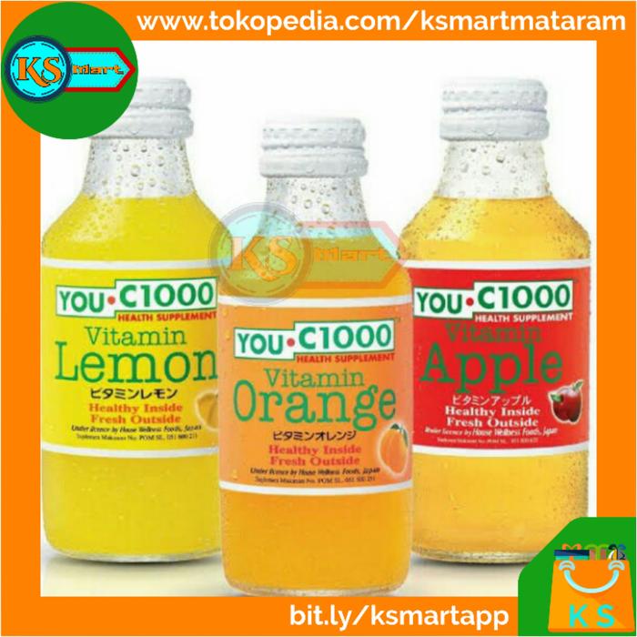 Gambar You C1000 Vitamin C 1000mg Kemasan Botol - Jeruk dari KS Mart Mataram undefined Tokopedia