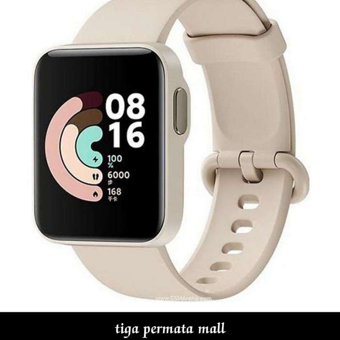Tangan Smartwatch Xiaomi Smartwatch Mi Watch Navy Blue Jual Jam Tangan  Xiaomi Original Mi Watch Lite Ivori Pria-wanita