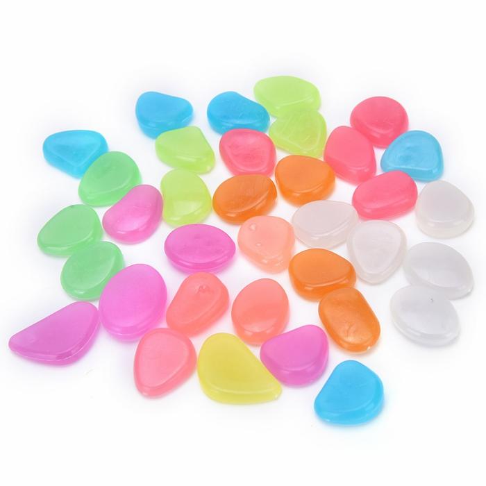 Gambar 5 pcs Batu Hias 3D Dekorasi Taman Rumah GLOW IN THE DARK Stone Random dari Bayluna Dr.Compy undefined Tokopedia
