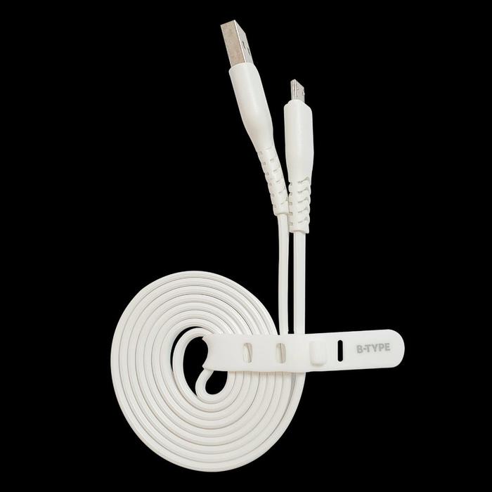 Gambar kabel charger type c B-Type - Putih, 100cm dari 3boyscell undefined Tokopedia
