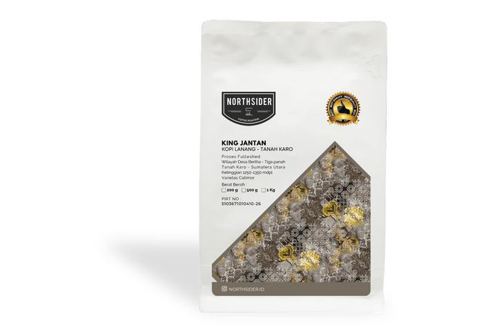 Gambar BIJI KOPI ARABIKA KING JANTAN TANAH KARO - 200GR NORTHSIDER COFFEE - BIJI KOPI dari Northsider Coffee undefined Tokopedia