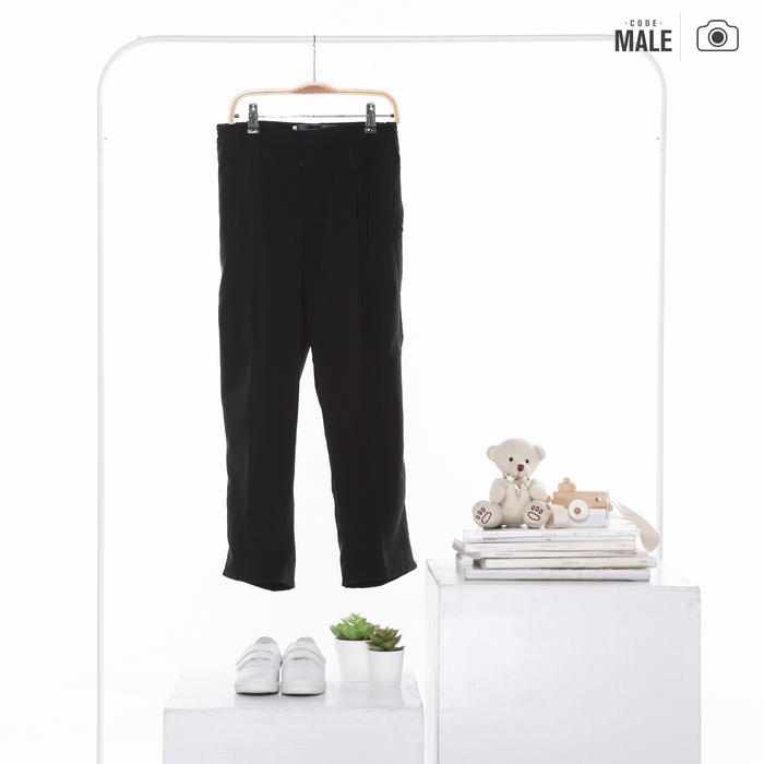 Gambar celana formal pria, celana bahan, celana,sopan pria - Hitam, 32 dari Code Male undefined Tokopedia