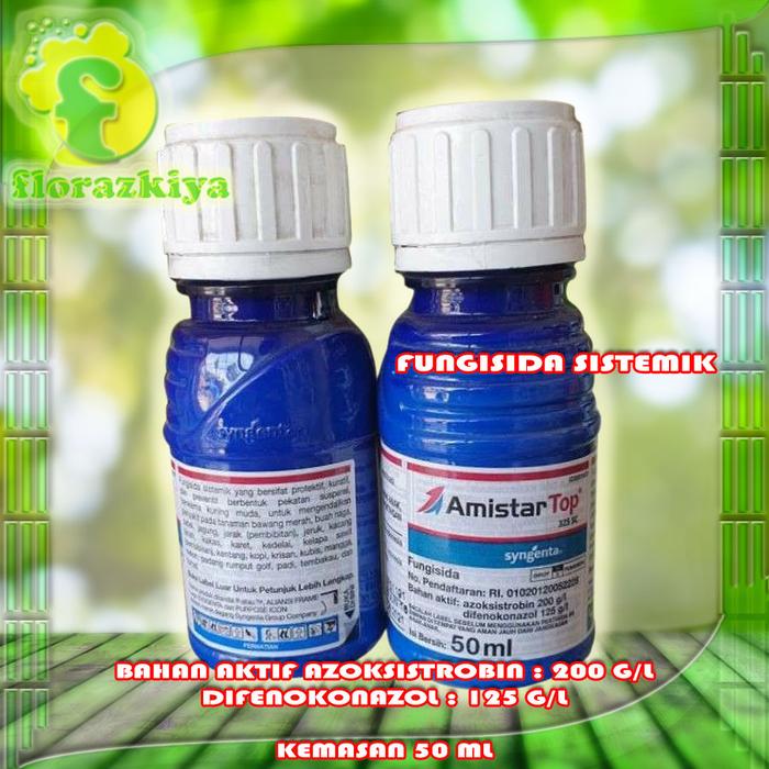 Gambar Fungisida Sistemik Amistar Top 325 SC Kemasan Original 50ml dari florazkiya undefined Tokopedia