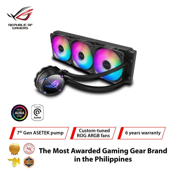 Jual ASUS ROG STRIX LC II 360 ARGB AIO 