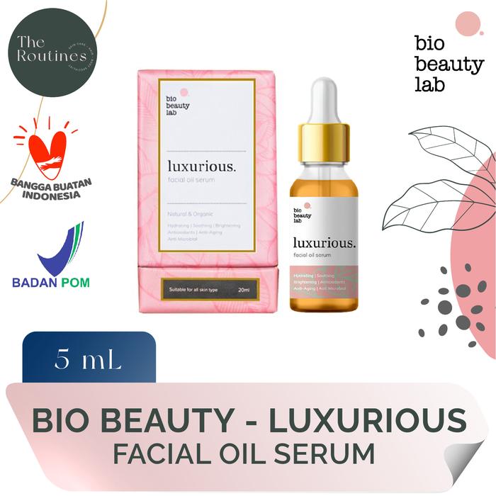 Gambar Bio Beauty Lab - Luxurious Facial Oil Serum - 5 mL dari The New Routines undefined Tokopedia