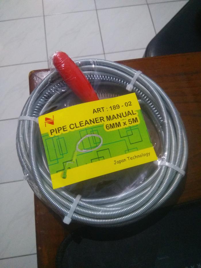 Gambar Alat Pembersih Mampet Tersumbat & Kotor Pipa Saluran Air / Nankai 5 M dari Toko Teknik Solusi undefined Tokopedia