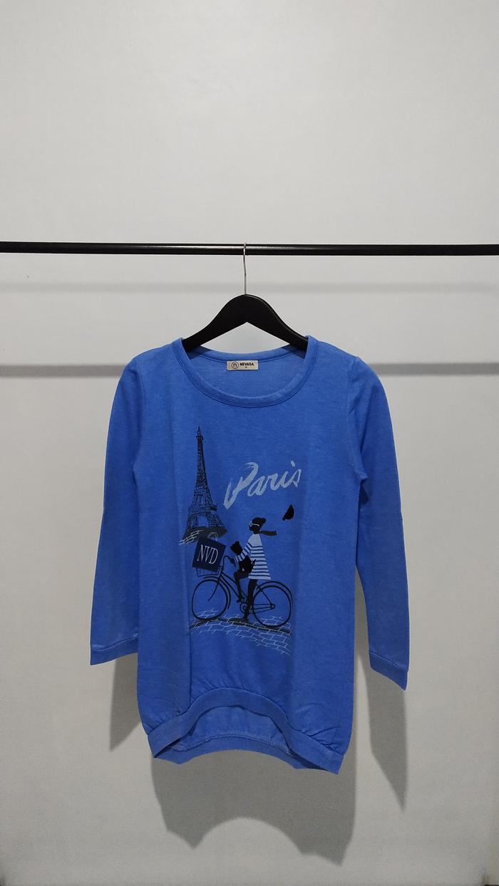 Gambar Tunik Kaos / Atasan Wanita Murah Brand Nevada [preloved.terawat] dari Barang Preloved Terawat undefined Tokopedia