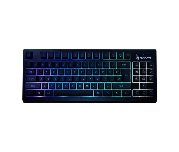 Gambar Sades Sabre TKL RGB Gaming Keyboard - Hitam dari Minion Komputer undefined Tokopedia