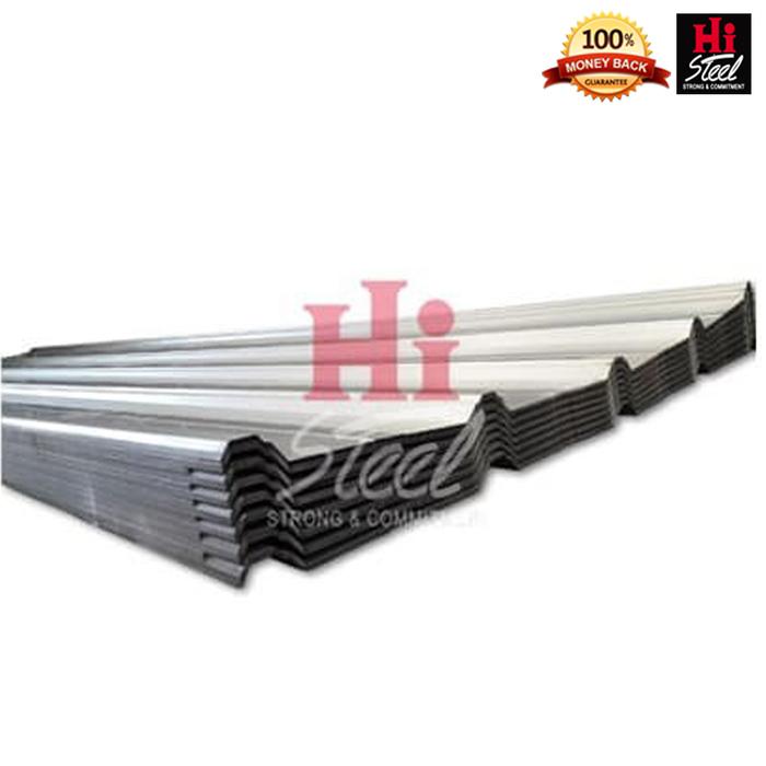 Atap Spandek Zincalume Kepuh 030mm X 1m X Per Meter