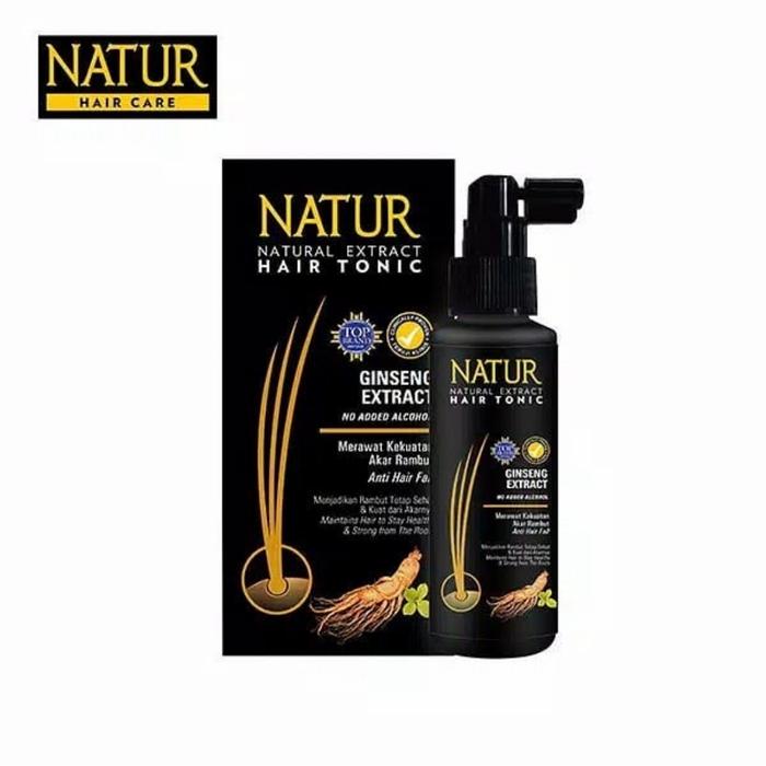 Gambar natur hair tonic - Ginseng, 50ml dari Shaqueena Cosmetics Bandung undefined Tokopedia