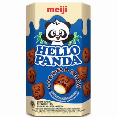 Gambar Meiji Hello panda cookies and cream 45 gr dari delstoreid undefined Tokopedia