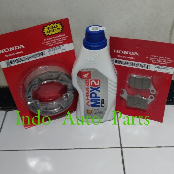 Gambar Paket Servis Motor Vario Beat Spacy Scopy dari indo auto parts undefined Tokopedia