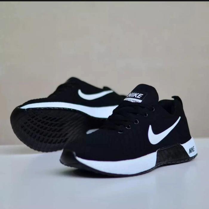 Gambar Sepatu Nike Flyknite Sepatu Sekolah Kuliah Kasual Sneakears Pria - Hitam, 38 dari albistar33 undefined Tokopedia