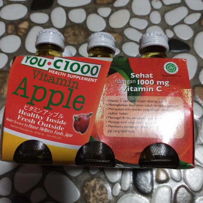 Gambar you c1000 apple 6x140ml apel drink dari Zamzamshop Tktk undefined Tokopedia
