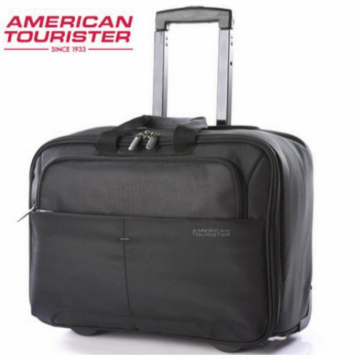 Gambar Koper American Tourister Rolling Tote Speed Air Pilot size 17 inch dari Milano Centre undefined Tokopedia
