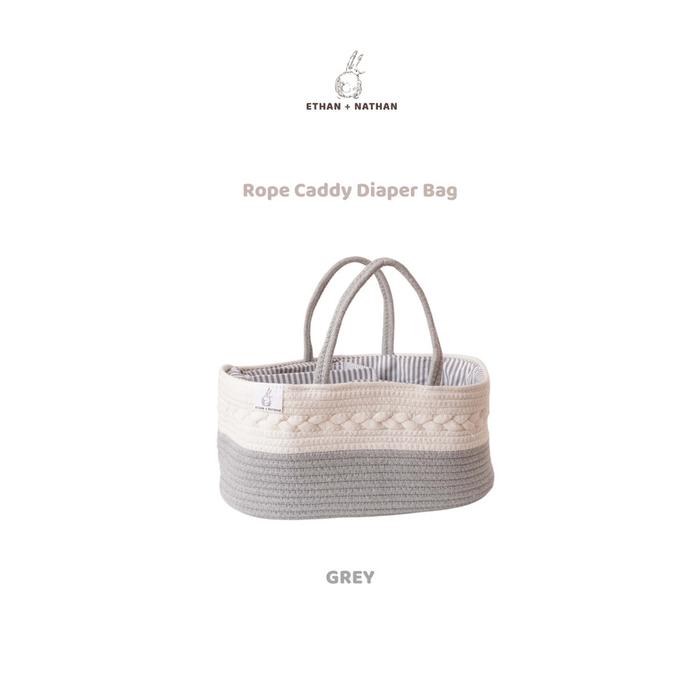 Gambar Ethan nathan rope caddy diaperbag - Abu-abu dari sweetmombaby undefined Tokopedia