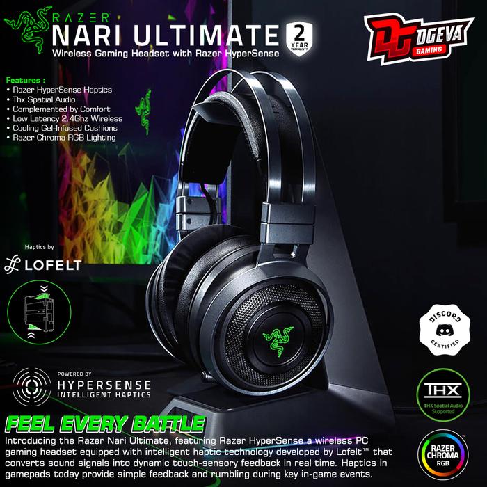 Jual Razer Nari Ultimate Wireless 