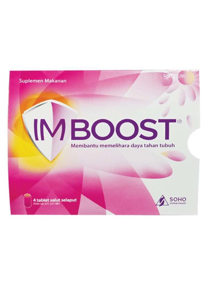 Gambar Imboost - strip isi 4tab dari Apotek Budi Sehat Bandung_NEW undefined Tokopedia