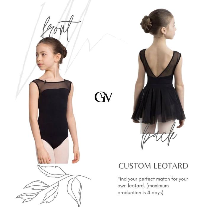 Jual Leotard Ballet Custom 022/Baju 