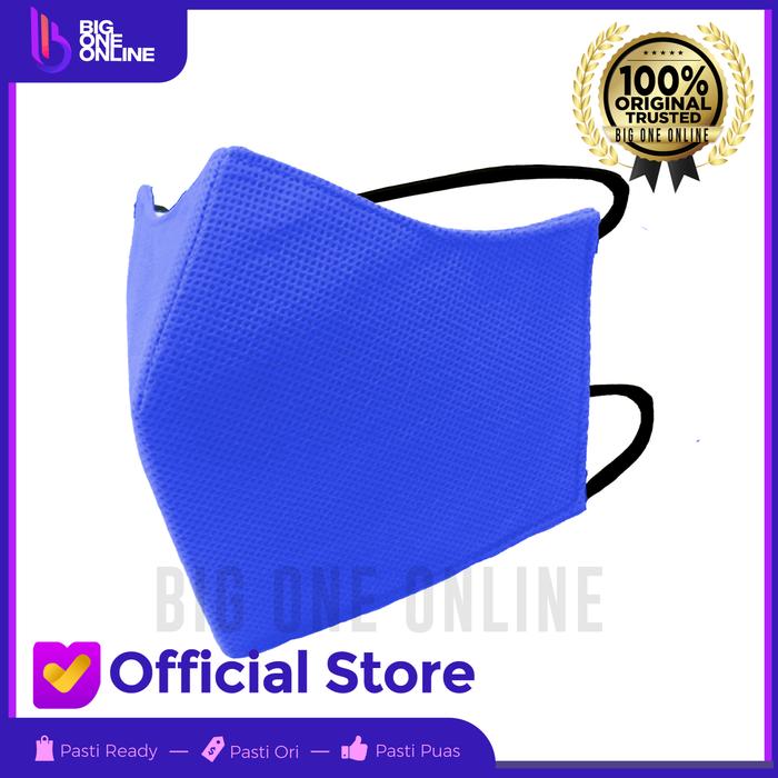 Gambar Stylish Armor Masker 3ply Headloop, Stylish Armor Anti Virus 3ply Mask - Biru Tua-Muda, L dari Big One Online undefined Tokopedia