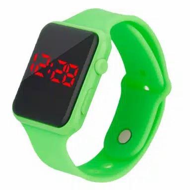 Gambar Jam Tangan Anak Muda Digital LED Fitur Tanggal - Hijau dari RinRin Collection1 undefined Tokopedia