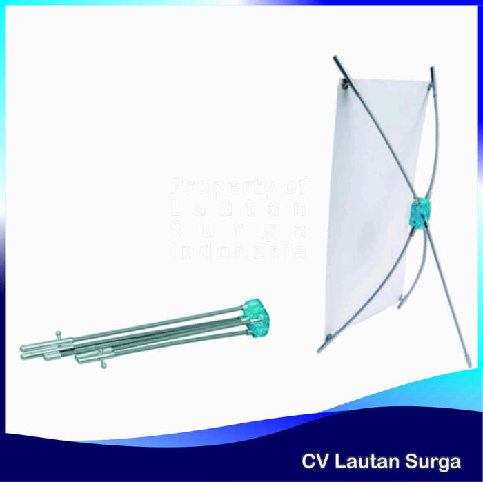 Gambar Stand Mini X BANNER A4 dan A3 Standing Tabble ukuran Kertas A4 dan A3 - A4 dari LautanDisplayTangsel undefined Tokopedia