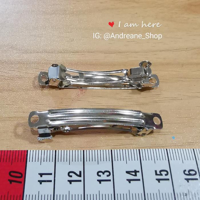 Gambar Jepit Rambut Otomat Bahan Jepit Rambut - 8 CM dari Andreane Shop undefined Tokopedia