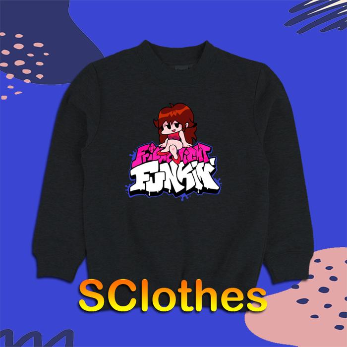Gambar Jaket Sweater Anak Friday Night Funkin FNF - Hitam, S dari SClothes undefined Tokopedia