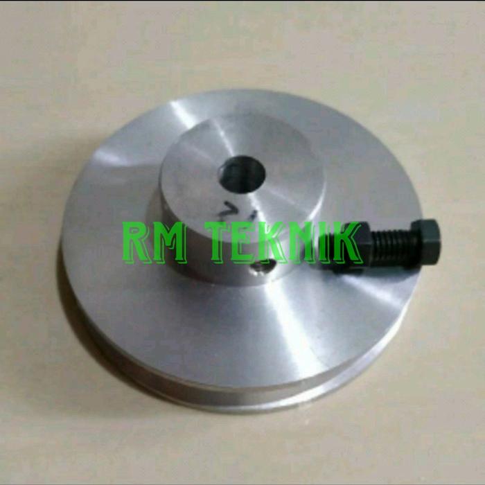 Puli 4 Inch Jual Pulley Puli A1 - 4 inch AS 10 mm Puly alumunium - Kab. Cilacap ...