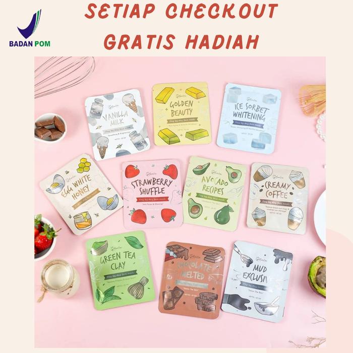 Gambar [BPOM] Masker Bubuk Wajah/ Face Mask by lea 20 Gram - Green Tea Clay dari Novits Online Shop undefined Tokopedia