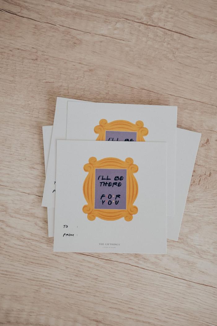 Gambar GREETING CARD - Thegifthings gift set / hampers / pilihan kartu ucapan - F.R.I.E.N.D.S dari Thegifthings Indonesia undefined Tokopedia